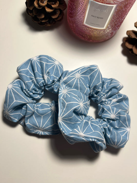 Chouchou scrunchie en tissu pour femme et enfants